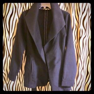 SKIES ARE BLUE Navy Polyester Jacket